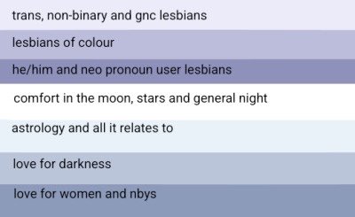 lesbianledlight's tweet photo. night sky lesbian flag made by viperiti on tumblr!!#lesbiantwt #lesbianflags https://t.co/gQ9u6R8f9k