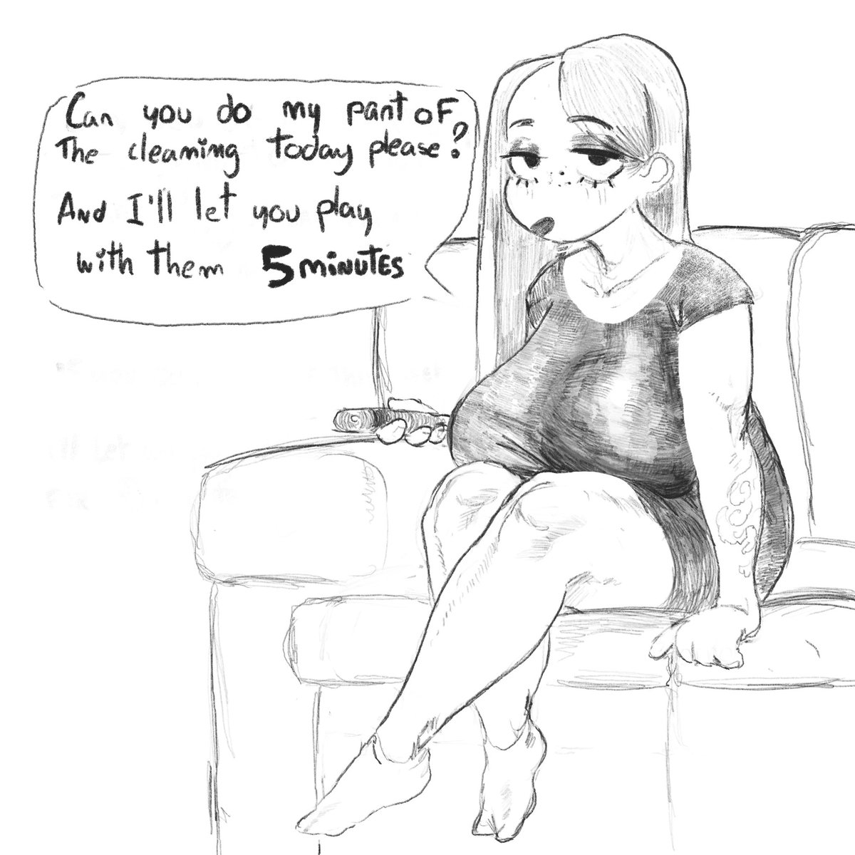 That one lazy roommate 