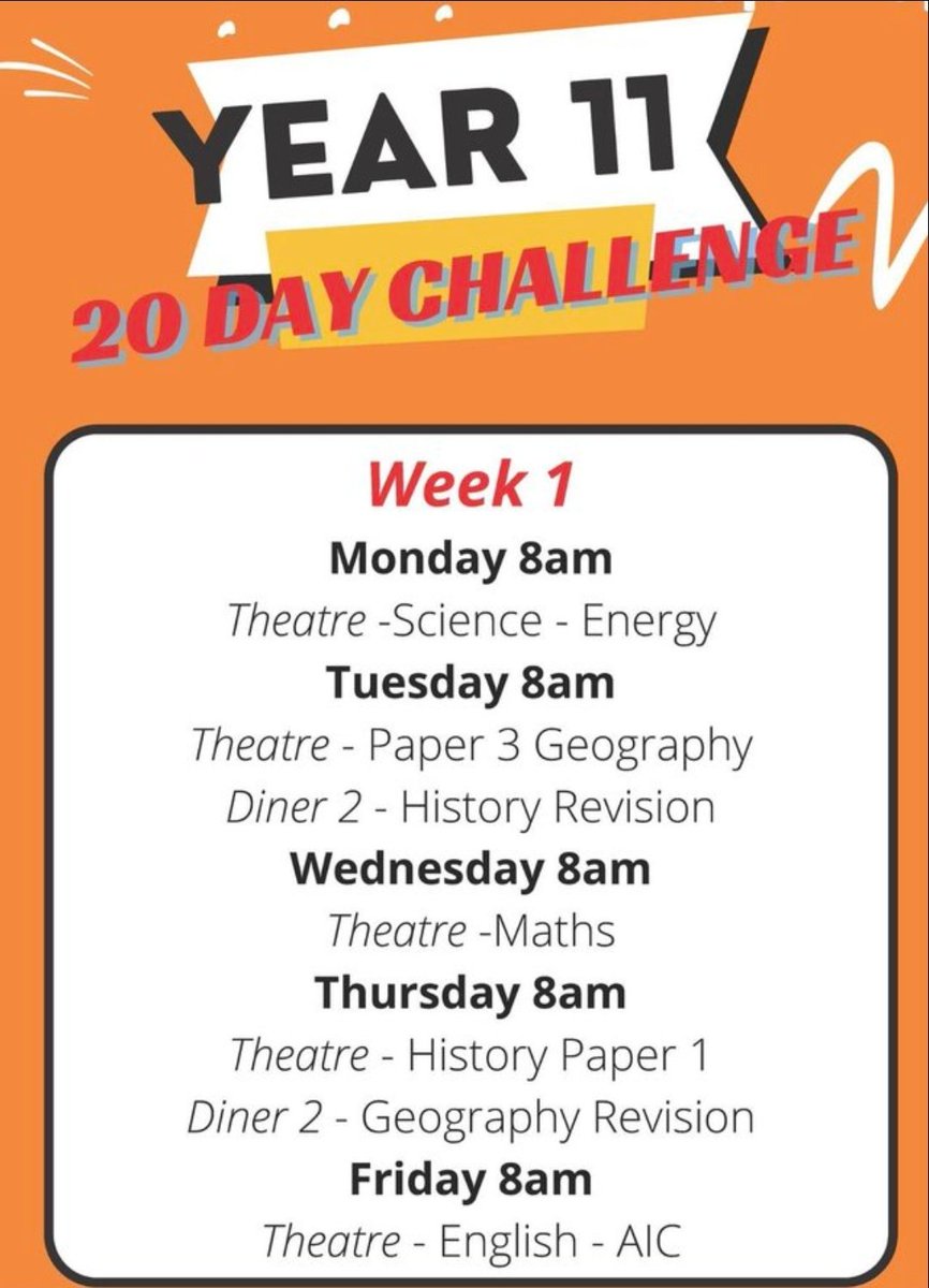 Let's see you tomorrow morning, ready for your masterclass #makeitcount #twentydaychallenge #bingocardsattheready