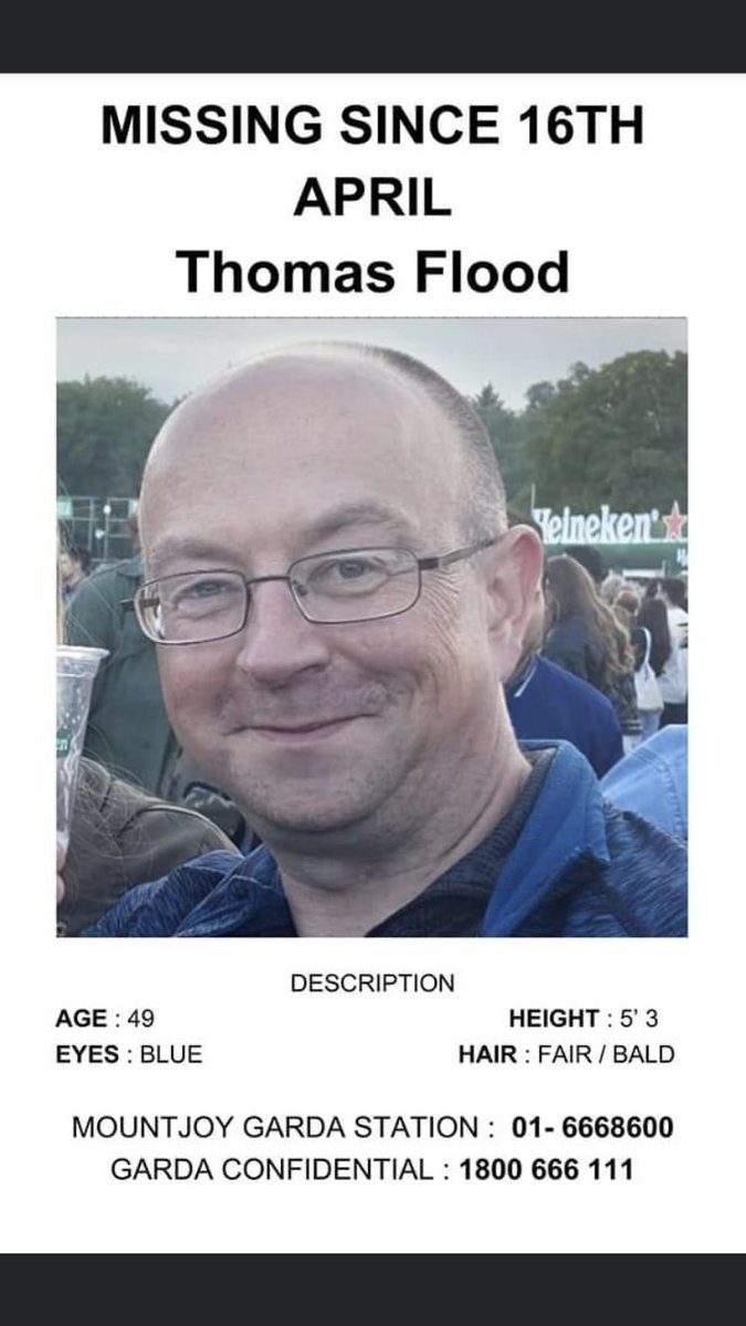 stevedonne's tweet photo. Tom last sighting 12.10 Sunday Howth.
If anyone knows of friends or family who regularly walk/visit Howth. Please share. https://t.co/zR1IO3jjim