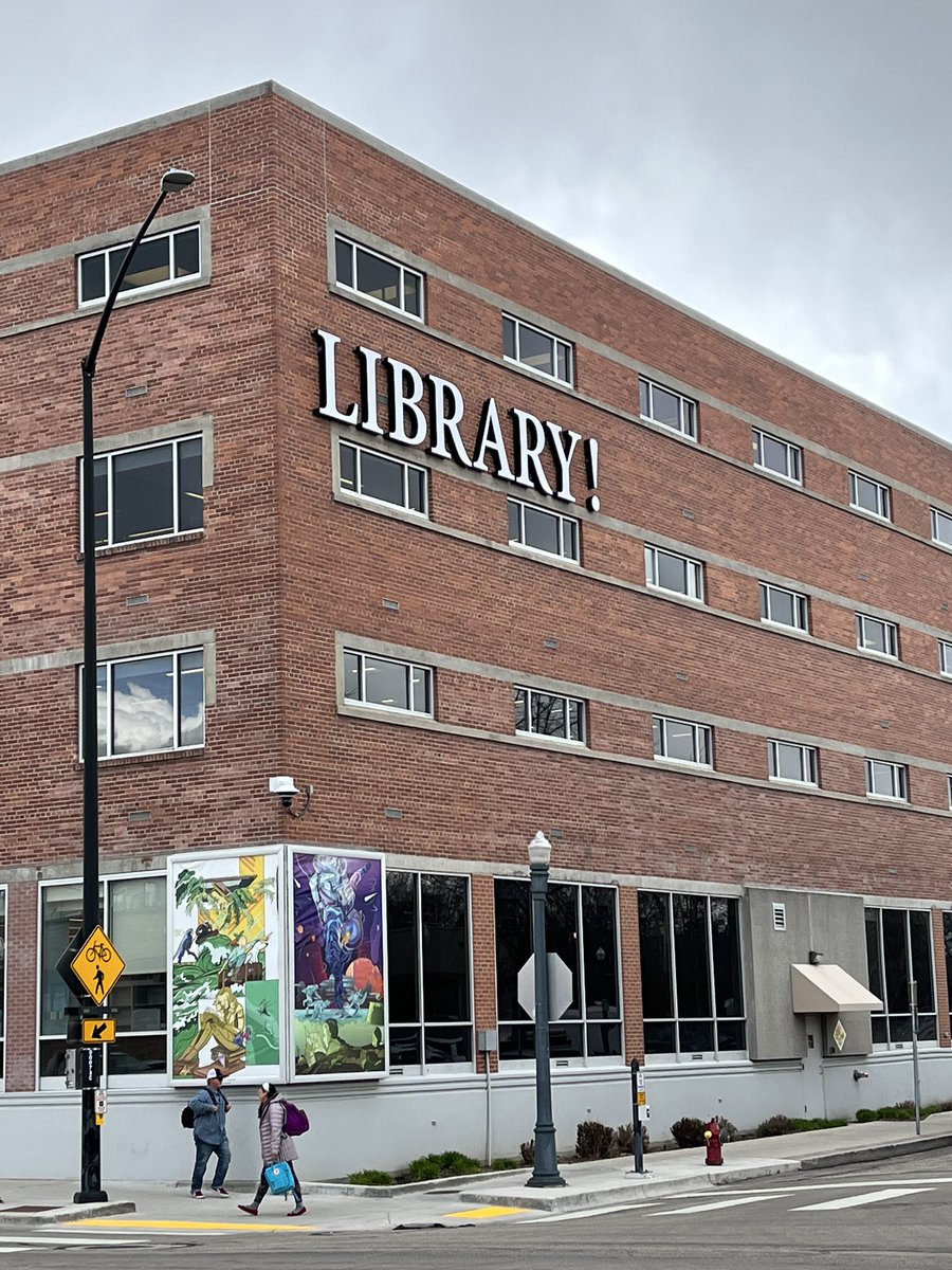 You can say what you will about Boise, but you can’t say they aren’t enthusiastic about their libraries.