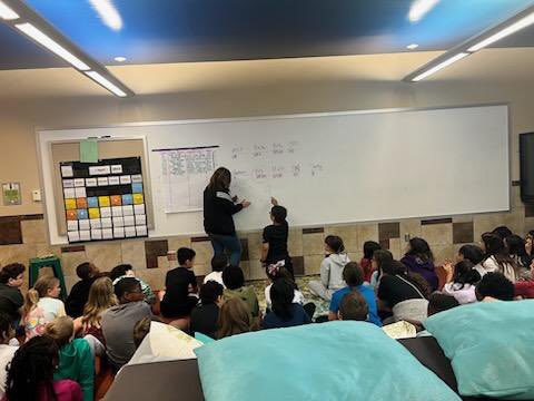 4th grade teachers decided to do April Number Corner together! Such a cool opportunity for the kids to hear from other peers!! <a href="/sgrace_ase/">Samantha Grace</a> <a href="/HumbleISD_ASE/">Atascocita Springs</a> <a href="/HumbleElemMath/">Humble ISD Elementary Math</a>