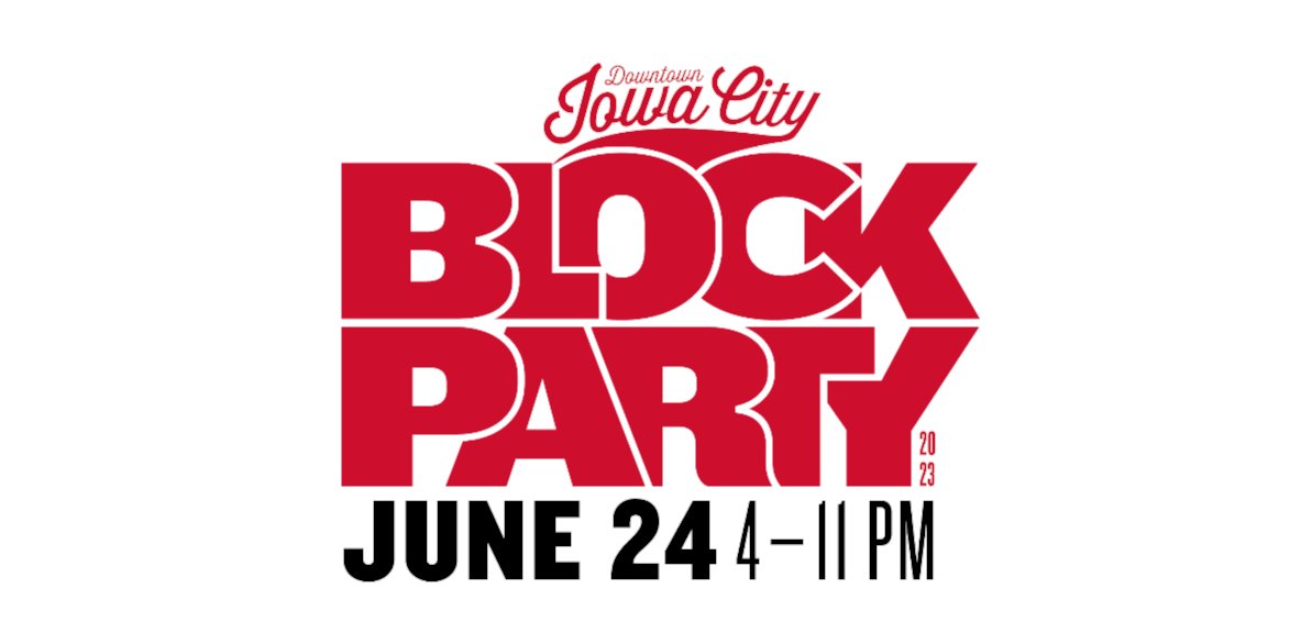ICDowntown's tweet photo. 6th Annual Downtown Iowa City Block Party Returns for June 24th - You Belong Here - https://t.co/SPpafBCOOx https://t.co/fapl7KNq9u