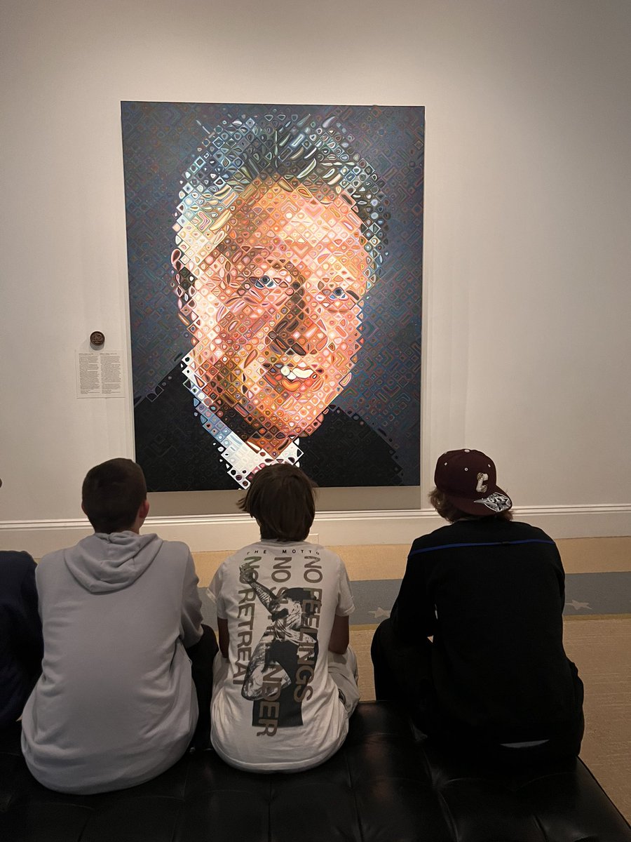 MrsPitzerMMS's tweet photo. First on the docket, Presidential Portraits! #mmsmustangs #WashingtonDC ๐บ๐ธ https://t.co/ojctCR4tQz