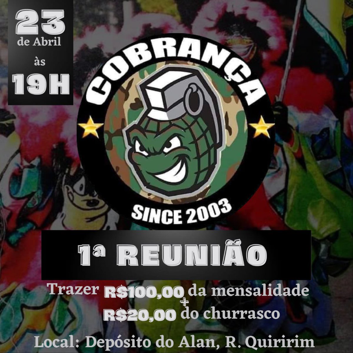 Domingo estamos esperando nossos soldados 🙏🚀🚀