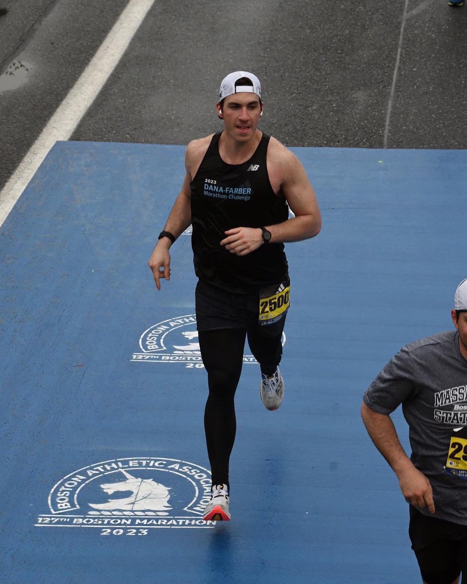 JohnCorviMD's tweet photo. Thank you for helping us raise over $21K for Dana Farber in honor of Oliver Baublis. Running the Boston marathon with my brother and sister was unforgettable. Your support means the world to us. Thank you from the bottom of our hearts! https://t.co/CD6mqcRVQJ
