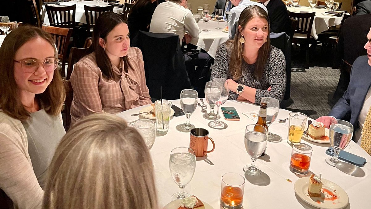 MurphyNasica's tweet photo. Our Chief of Staff Appreciation Dinner was a success! Thank you to everyone who came out to Bob's in the middle of the session for the evening (we know the really good steak helped). A special thank you to Enrique Marquez, our guest of honor! https://t.co/HKPcxAZWWd