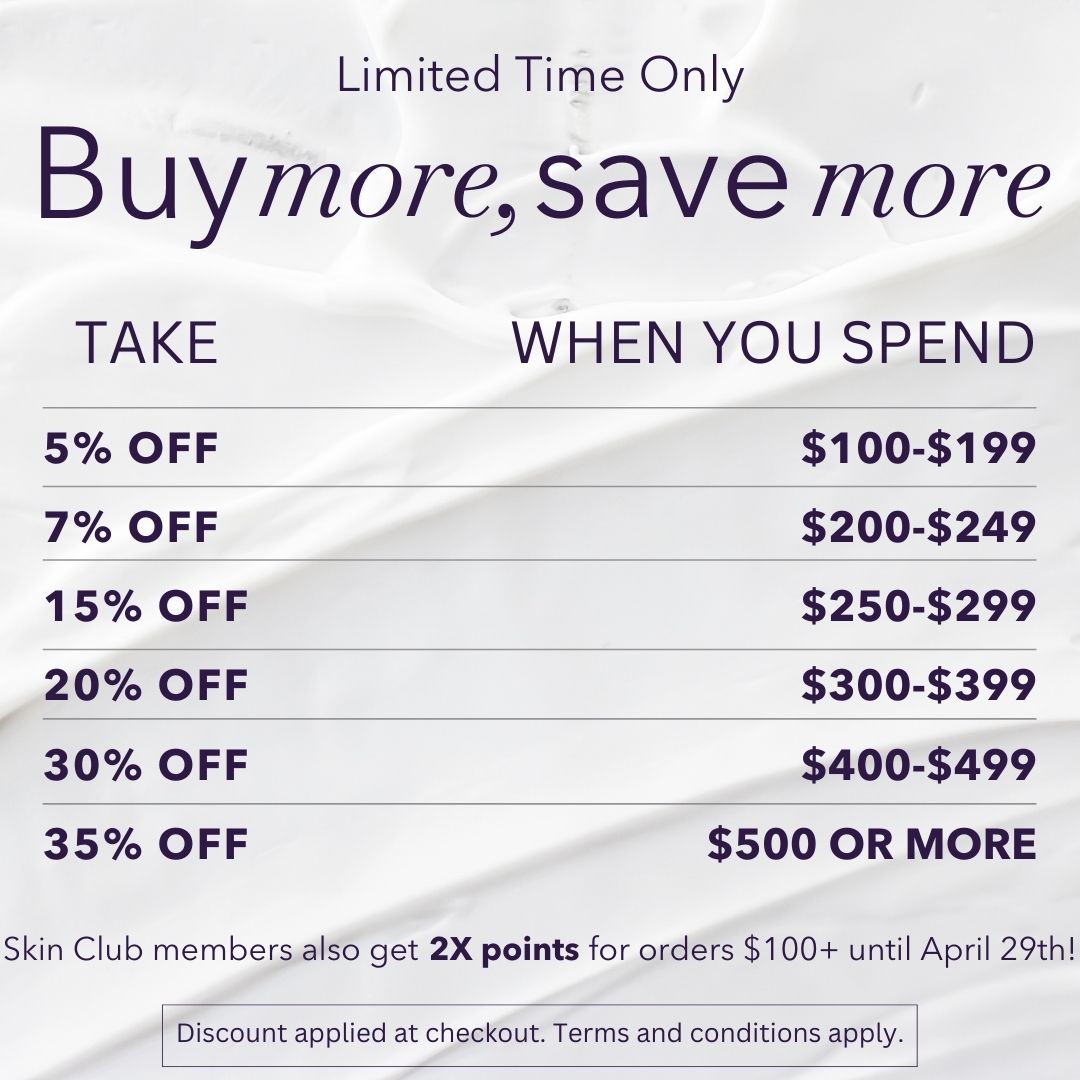 When you buy more DefenAge, you SAVE more DefenAge! Save on your favorite award-winning skincare when you shop DefenAge.com.

💜 Up to 35% Off
💜 2X Rewards Points
💜 Limited Time Only

Discount applied at checkout. Terms and conditions apply.