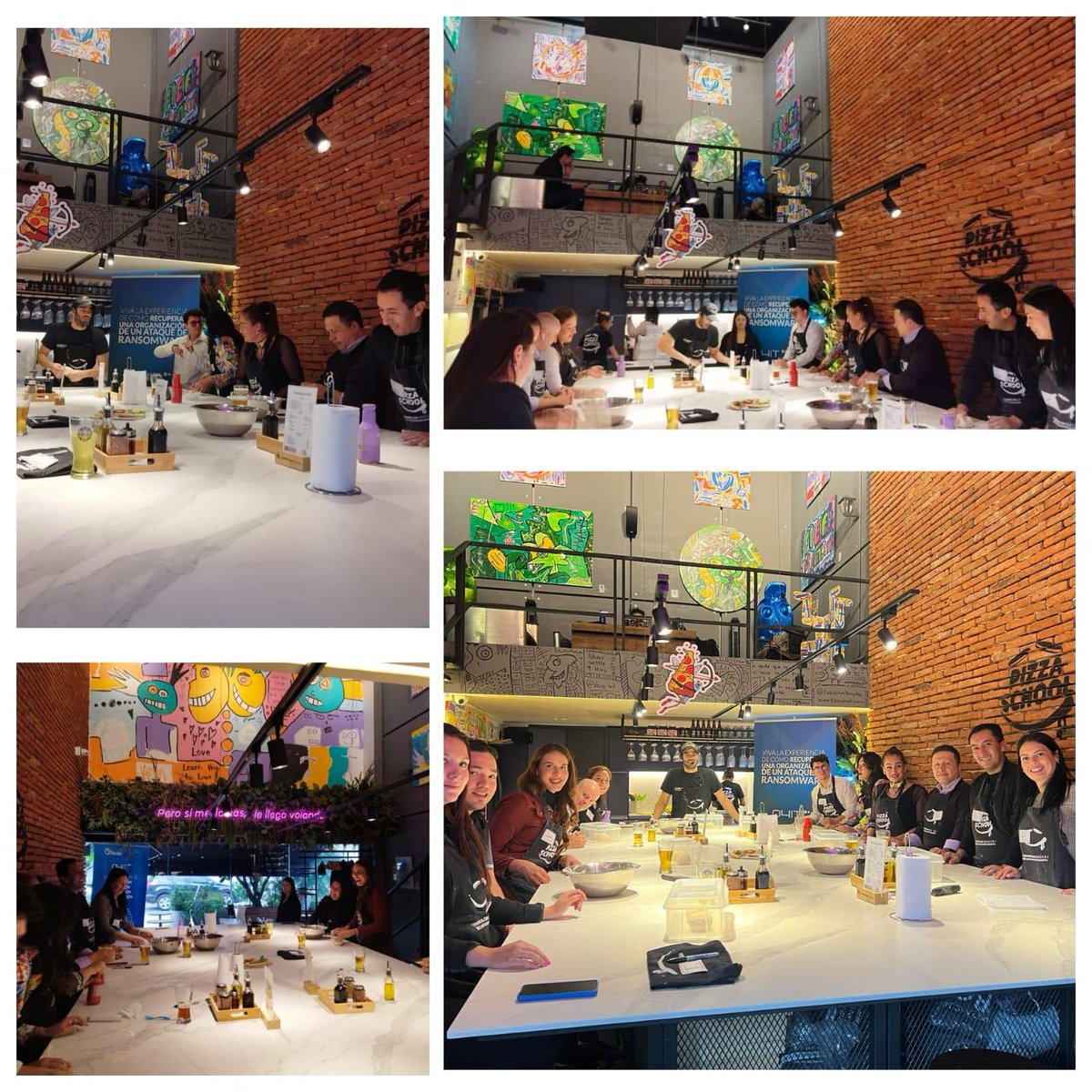 o4it's tweet photo. Hoy tuvimos una experiencia enriquecedora en nuestro “Taller de Pizza” 🍕 Invitación exclusiva para clientes de #O4IT, en el cual compartimos ideas y conocimientos junto a líderes en el campo de la tecnología 👨‍💻.

¡Gracias a todos por su participación!🎉 https://t.co/4fPeej6xfG