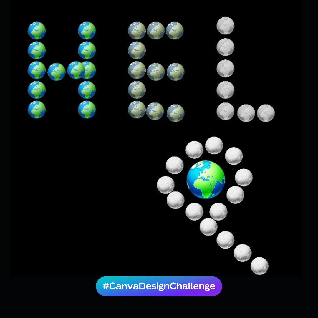 Marouane1one's tweet photo. #CanvaDesignChallenge https://t.co/FuQis9j5sP