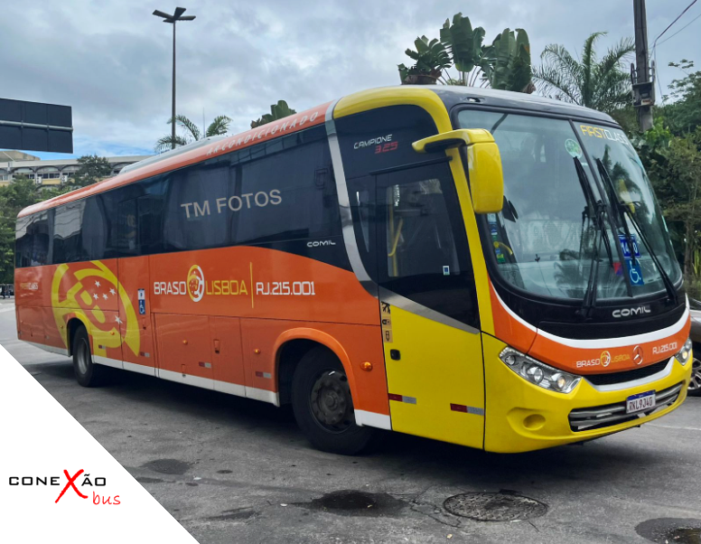 ConexaoBus's tweet photo. E já está nas ruas o novo ônibus #Comil #Campione3.25 com suspensão a ar da #BrasoLisboa pela linha 740D, Charitas x Ipanema. https://t.co/p0LKyHCBJd