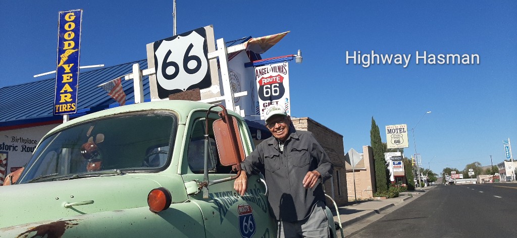 Happy 96th birthday to Angel Delgadillo, retired barber and #route66 and Seligman, Arizona, icon.