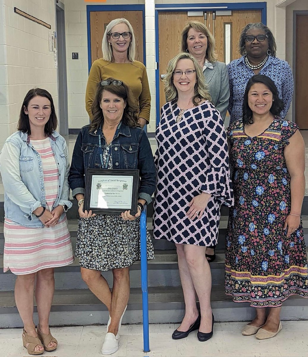 The KWCPS School Board recognized the Teachers of the Year last night!