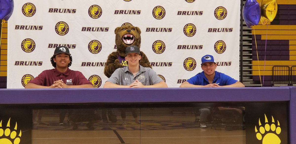 BraddockBall's tweet photo. Congrats and happy signing day to our three players that are committed to play baseball at the next level! @jackmccarthy28 will be attending @MSMBaseball. @ken_mckeever will be attending @RoanokeBaseball. And @EvanSchick14 will be attending @MarymountBASE. https://t.co/Cr9k2RWopw