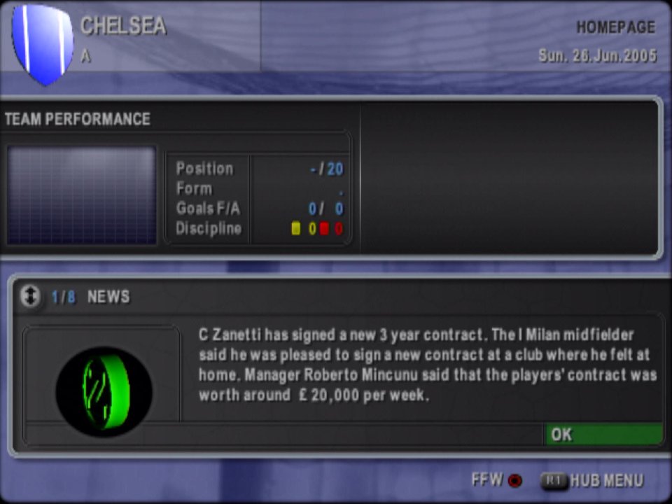 T_I_F_G's tweet photo. Premier Manager 2005-2006! 👔
Pit your wits against household names such as Alex Forgasen, Roberto Mincunu, and Kevin Koogin!
#PremierManager #PS2 https://t.co/e9C5H6PRl3