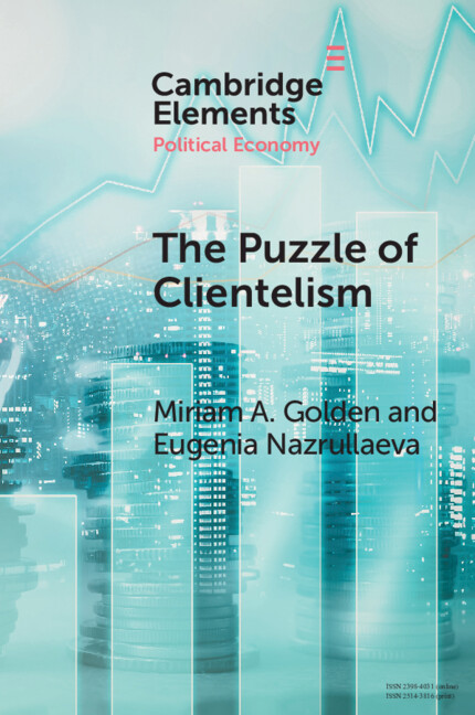 A copy of the NEW BOOK coauthored by 2018-19 CASBS fellow @mgoldenProf, 'The Puzzle of Clientelism: Political Discretion and Elections Around the World,' has entered the Center's world-famous Ralph W. Tyler Collection!

cambridge.org/us/academic/su… @CUPAcademic @CambPressAssess