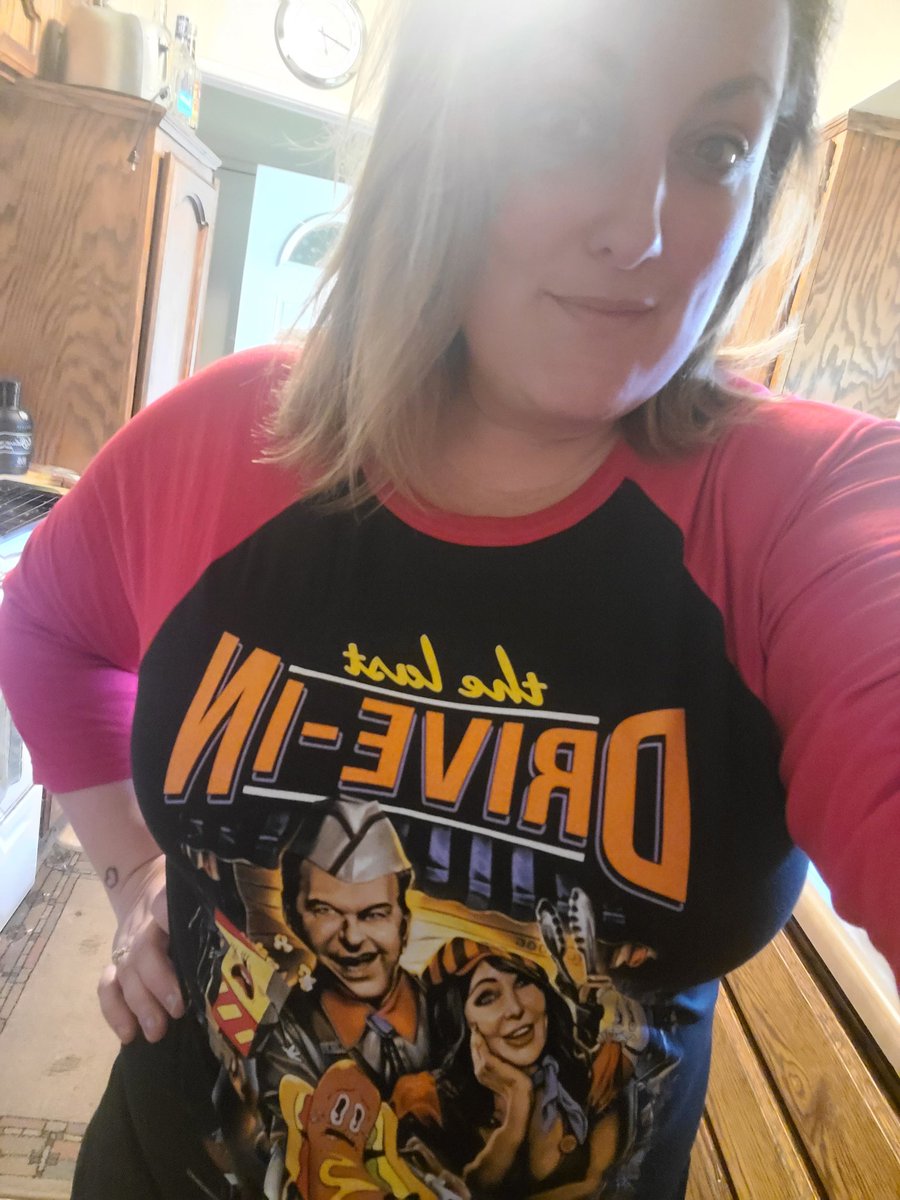 Your girl is ready for #TheLastDriveIn !!
#MutantFam #horror  #horrormovies #doublefeature