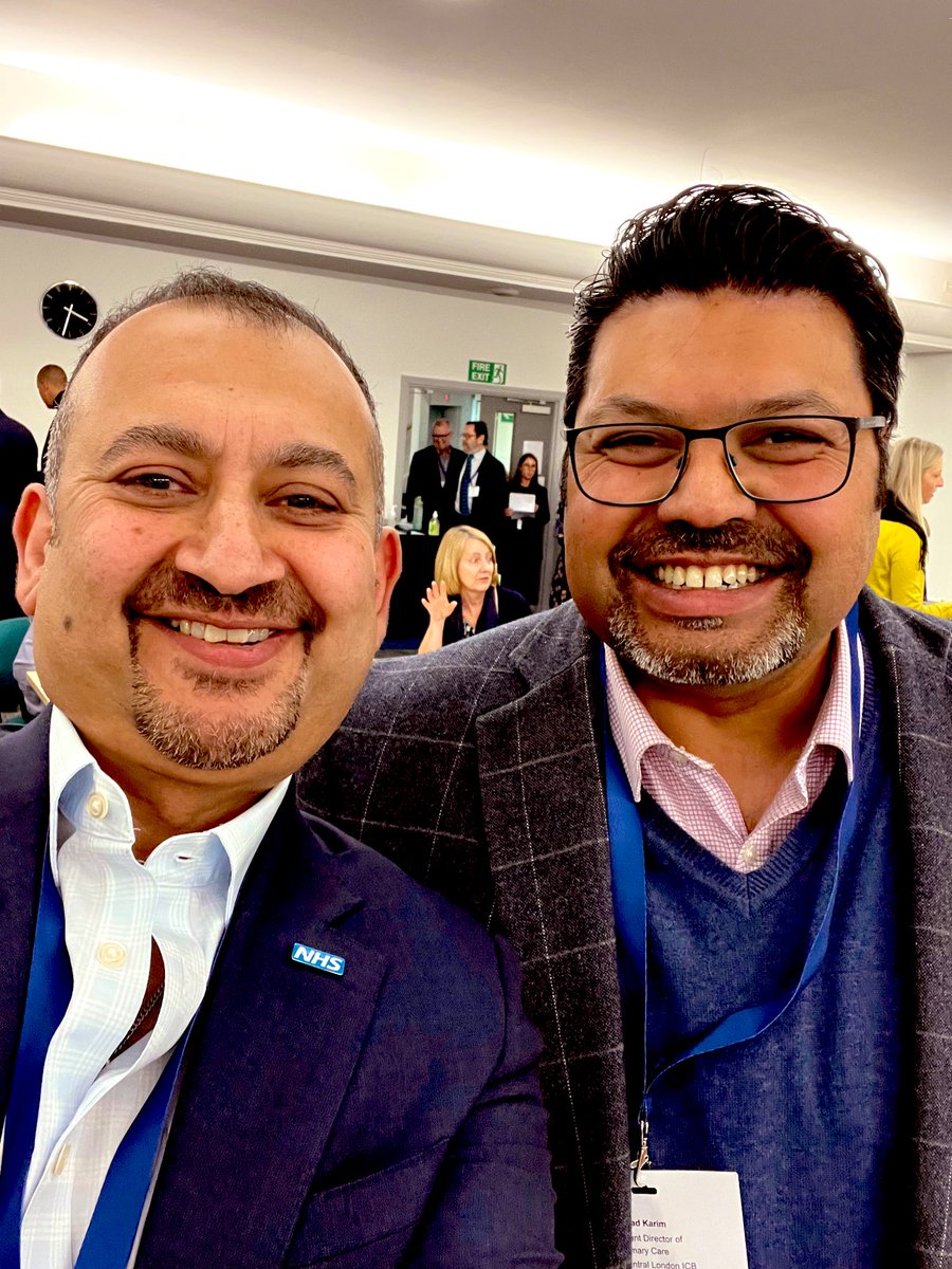 #AntiRacistLeadership @NHSC_BMELeaders @ApnaNhs 

Good to catch up with @Riyad_SRPharmS Assistant Director of Primary Care @NHS_NCLICB. Some great stories about  addressing health inequalities, inequity and meaningful  community engagement. 
#narrowthegap #core20plus5