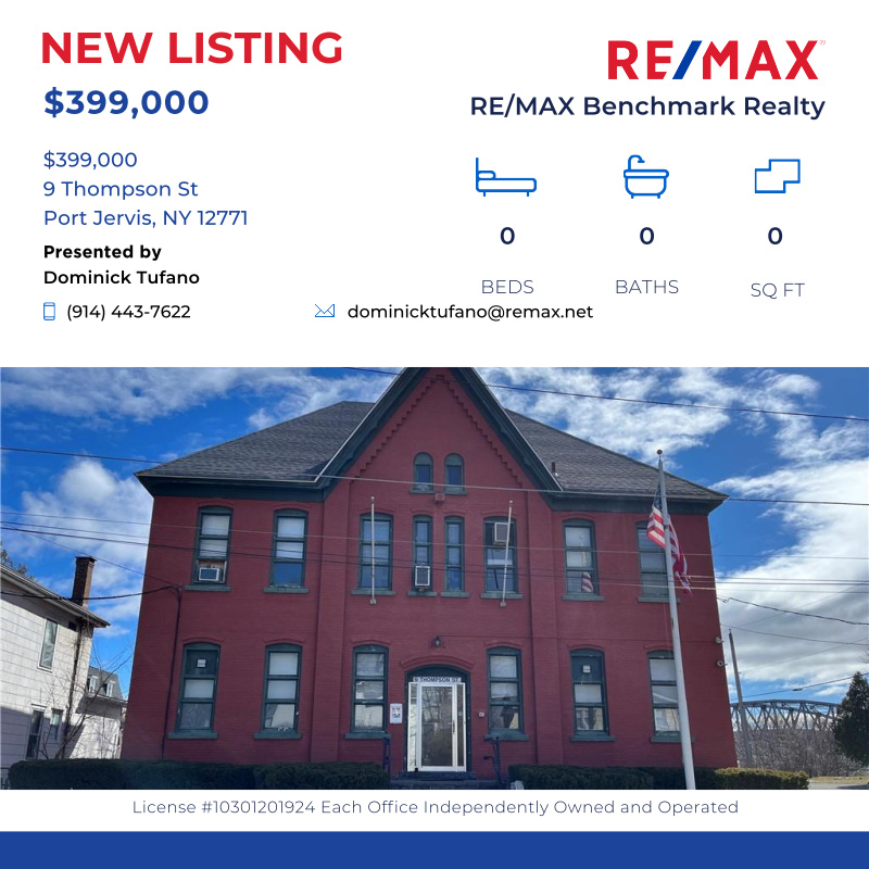 DominickTufano's tweet photo. A great opportunity to own a piece of history in historic Port Jervis!  This mixed use property boasts 3,820 square feet and offers a specta...

Click here for details:
https://t.co/vupxVLO8Yf https://t.co/HuV0oOqs8e