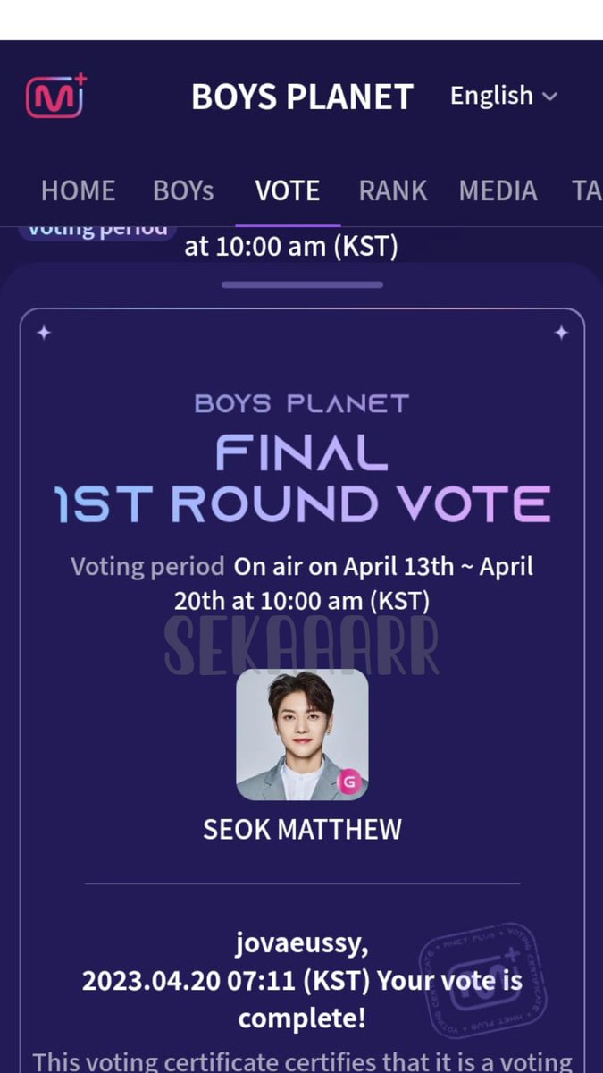 z1ebewan's tweet photo. 20/04/23
i know it's hurt sometimes, but you can over it #SEOKMATTHEW1PICK #Matthew1pick #seokmatthew #MatthewDebut #boysplanet #seokryudan https://t.co/3JsQLtutZg