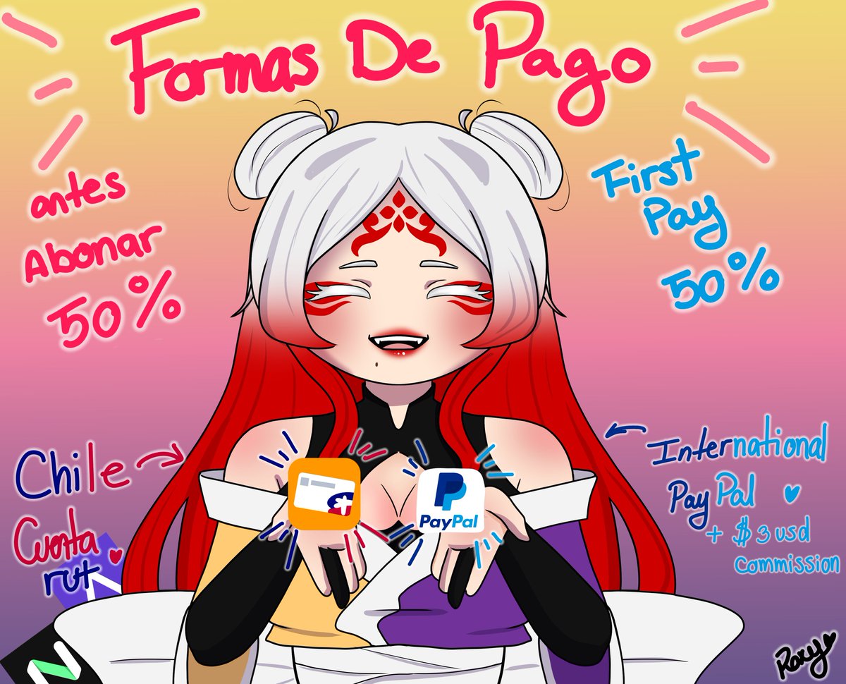 UIlustration's tweet image. Si estas interesado háblame sin miedo✨ / If you are interested talk to me without fear💕COMPARTE! me ayudarías mucho / SHARE! you would help me a lot ✨💕
#commissionsopen #ComisionesAbiertas