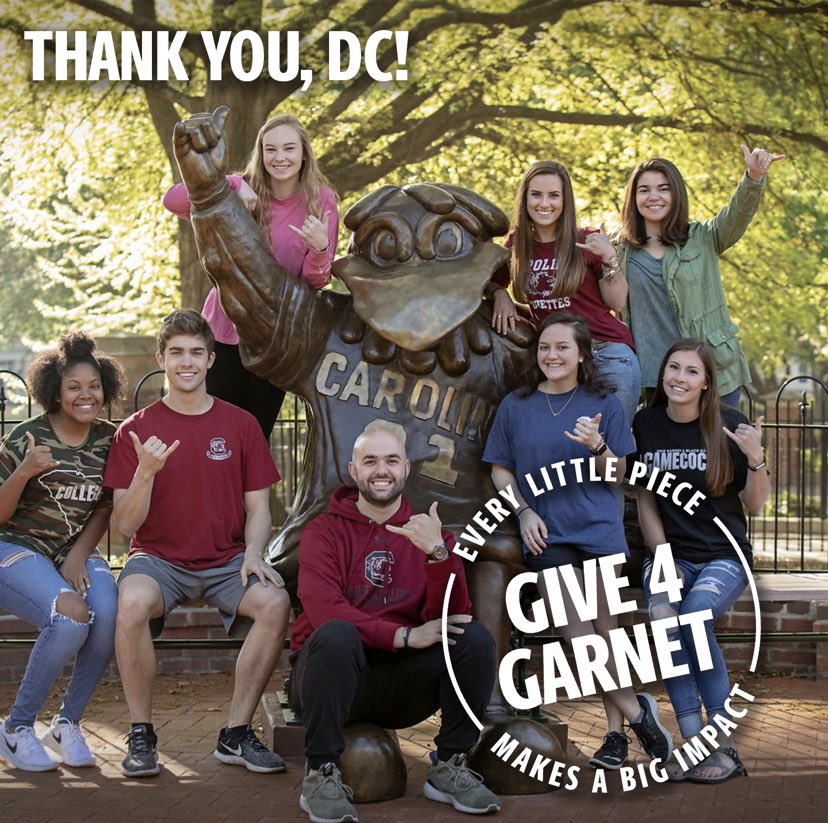 There is still time to #Give4Garnet and make an impact on current and future Gamecocks. ⏰ Give at uofscalumni.org/give4garnet.