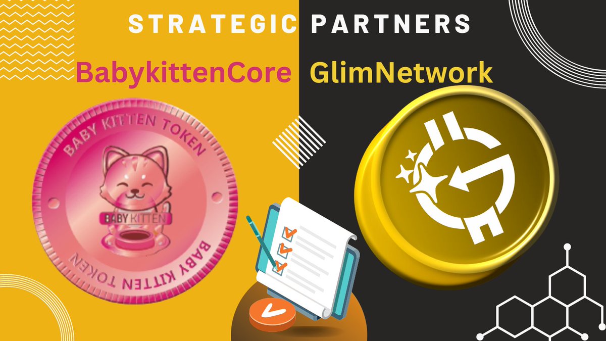 Babykittencoin's tweet photo. Thrilled to Announce the Announcement, Partnering with @GlimNetwork they're building something very interesting and @Babykittencoin is proud to be in this inspiring journey, a CEX with an amazing team.
#BKC #CoreDAO #BKIF https://t.co/iPDZgNiyT7