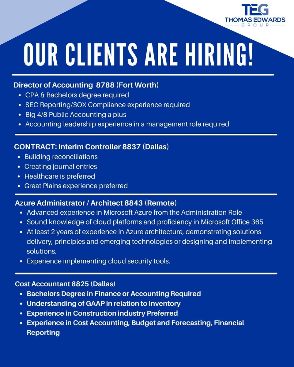 Thomas Edwards Group tweet media