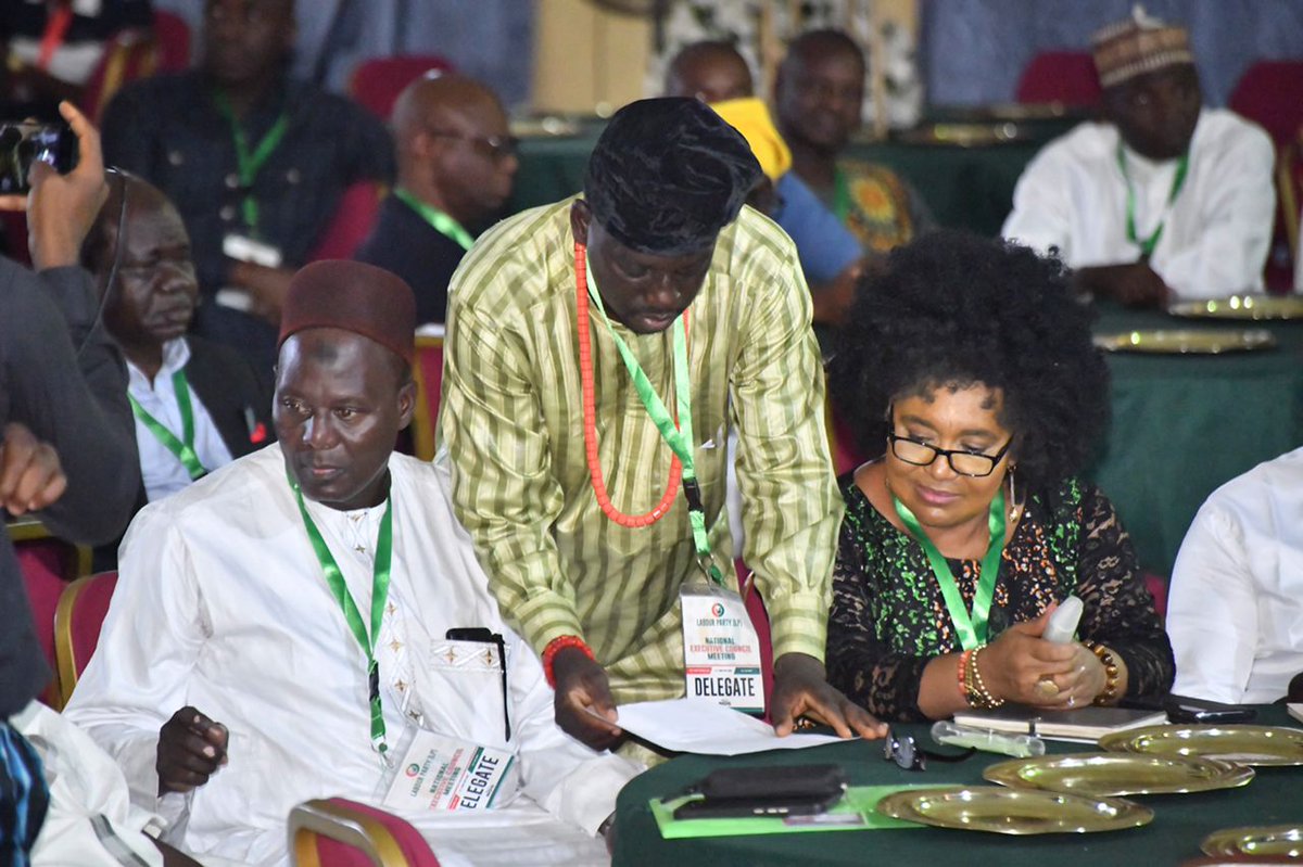 LPriversstate's tweet photo. @dokubohilda, the Rivers State Labour Party Chairman, at the just concluded NEC meeting in Asaba. https://t.co/44vDLUkF7U