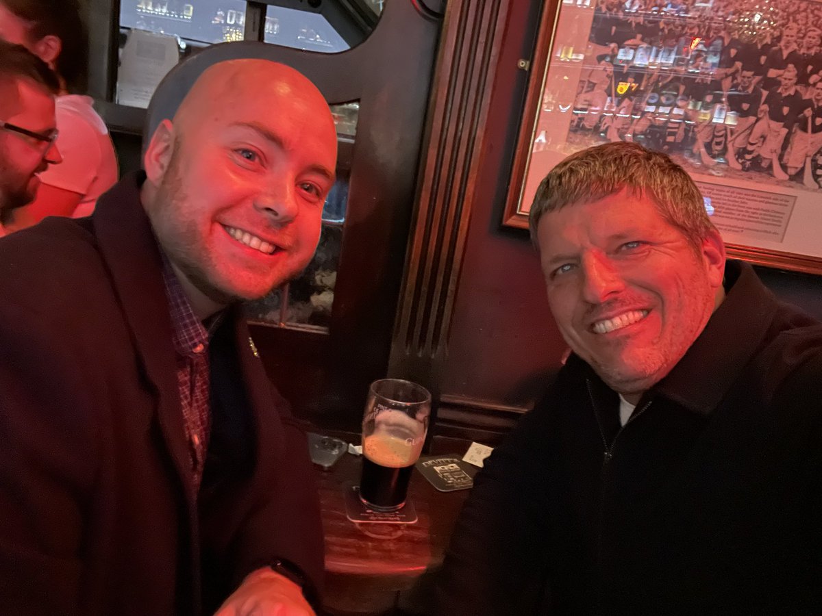 LenoxConsulting's tweet photo. Pre-gaming “networking”before the launch of the #GlobalIrish Civic Forum. Great to meet @Blaine_Doyle - proudly waving the #Irish flag on behalf of @IrishMexCham! @IrishNetworkUSA @IrishEmbMexico @IEAmbMexico @IrelandEmbUSA @dfatirl https://t.co/qYMzLsxkVT
