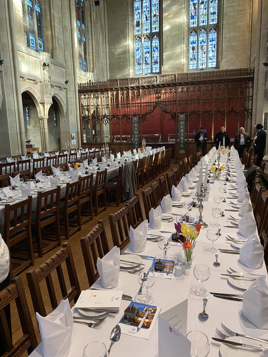 Our charity steward represented Freemasonry or the <a href="/DialogueSociety/">Dialogue Society</a> Iftar dinner. He had a wonderful evening with members various groups and religions. <a href="/UGLE_GrandLodge/">United Grand Lodge of England</a> @OxfordshirePGL <a href="/provgchstwdox/">Charity Steward Oxfordshire</a>