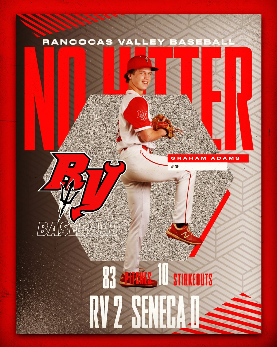 🚨NO HITTER🚨
Senior LHP @graham_adams27 throws a NO HITTER!!!  Complete game shutout, striking out 10, all while throwing 83 pitches!  What a performance!!  He improves to 3-0 with 2 complete games!

Offense was led by a 2 out hit by @joeydinneen 
Back home tomorrow 4:00pm.
#H2W