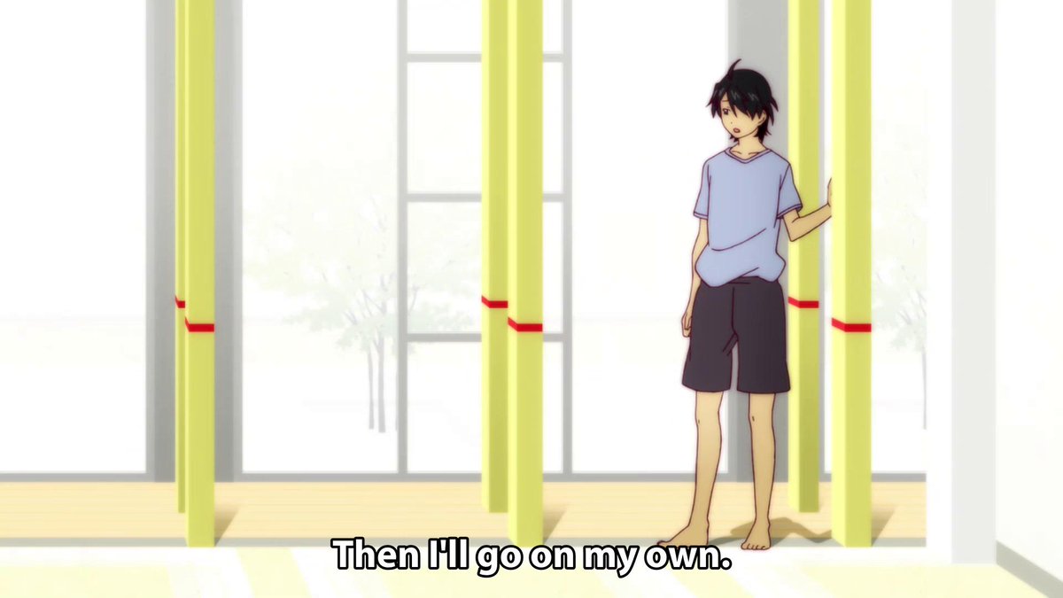 gatari_lines's tweet image. Nisemonogatari Episode 1:
Then I'll go on my own.