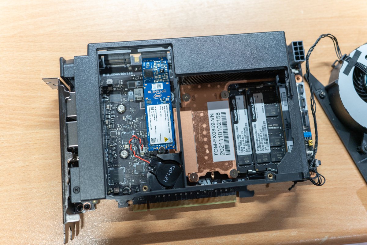 will_whang's tweet photo. Personally I think this NUC 9 extreme is a great SFF that belongs to #TinyMiniMicro, the best thing is that it got two PCIe slot for either NVMe expansion or high speed ethernet, along with built-in three M.2 Slot (with two of them support M.2 22110) and two thunderbolt 3 ports. The downside is CPU performance is not that great comparing to other 10th, 11th, 12th gen parts.
Got this around 330 USD, still waiting for NVMe PCIe hub to arrive, then I can start building my first NVMe NAS with TrueNas scale. Can't wait to mess around with ZFS and tuning the performance for InfluxDB.
I was planning for the second slot to host something like PiKVM PCIe card but it is kind of wasting the 2nd PCIe slot, might do PiKVM externally and leave the 2nd slot for optical networking.