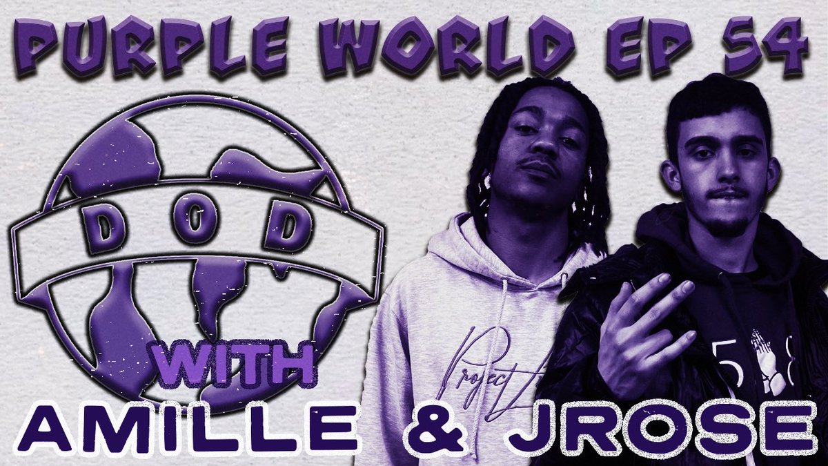 DoOverDont's tweet photo. New episode of Purple World with J.Rose &amp; Amille out now 💜: https://t.co/1V8qRqiZNG https://t.co/E8XTLrWkew