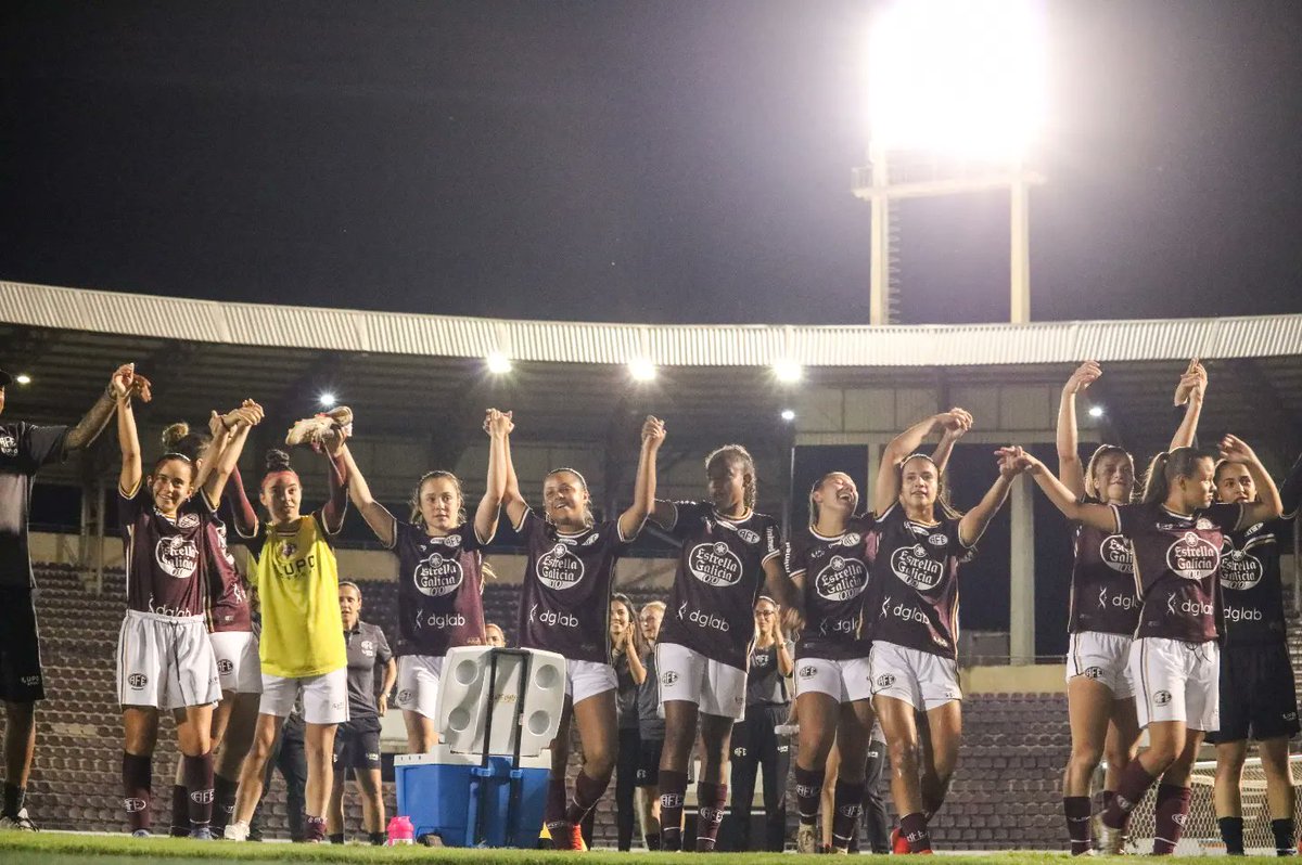 guerreirasgrena's tweet photo. 👏🇱🇻🚂💨
Boa noite nação afeana!

Mais uma vez, nossa torcida foi o combustível para nossa vitória!

Obrigado!!

📸: Tiago Pavini/Ferroviária SAF

#BrasileiroFemSub20 #AFExCFC https://t.co/WPDOeug8kT