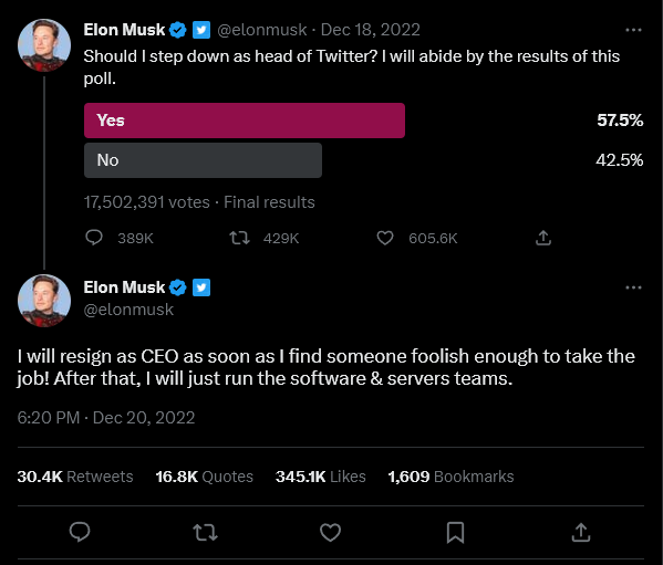 YourAnonNews's tweet photo. Hey @elonmusk, dude. It's been 120 days since you said you'd step down and give the platform over to someone who would definitely be way better at managing it.
Right now you're sitting on a throne of lies.
#FreeDellCam https://t.co/ieyDBKppuB