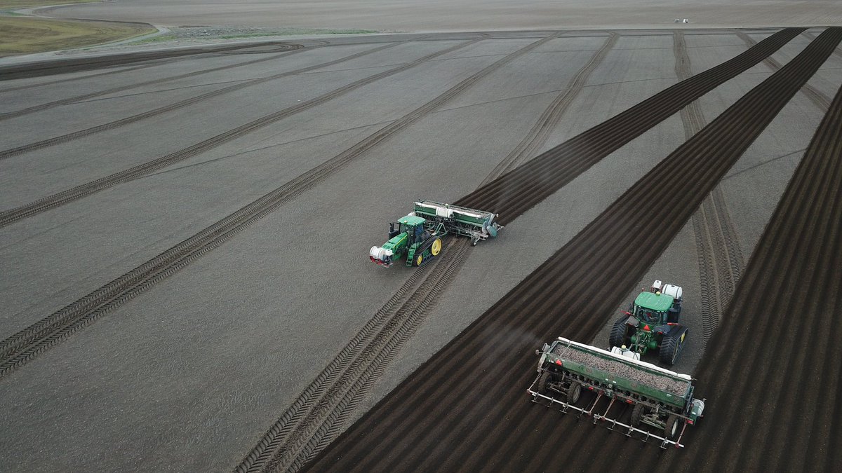 We are listing our 2012 Lockwood 8 row potato planters for sale. They are very well maintained and will be ready to plant more acres by next week. Implement guidance, JD 2000 rate controller, and sure fire systems. 

Retweets appreciated!