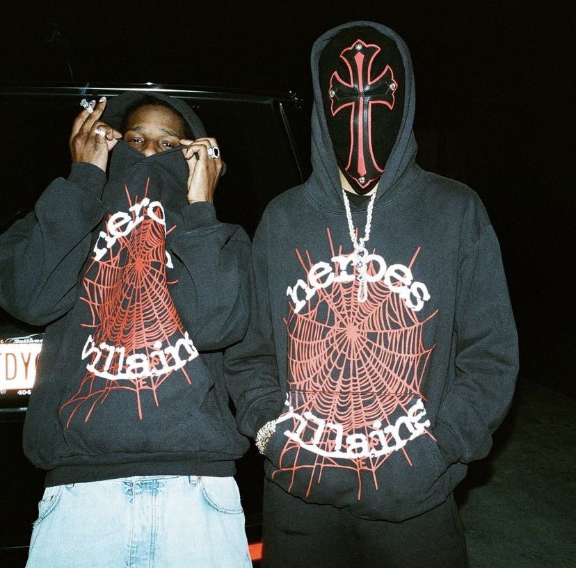 Ovrnundr on X: "Metro boomin x sp5der “Heroes & Villains” collection,  California pop-up exclusive. Photo: @MetroBoomin https://t.co/gNr4S5wPiI" /  X