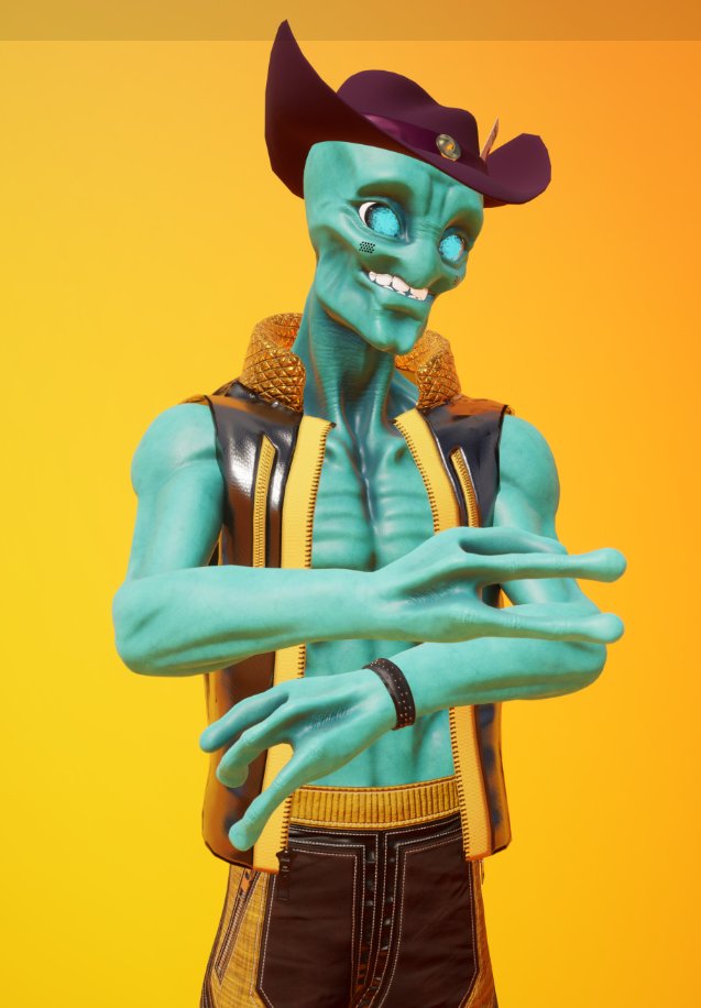 Notorious3434's tweet photo. @NoHoomans YESSIR! Pub's wait list is over, GEN1 mint is LIVE. got a buncha bad boy aliens and can't wait for that bottle service inside! #PlayableCharacter #Solana #SolanaNFT #SolanaCommunity https://t.co/A5qVweHxdA