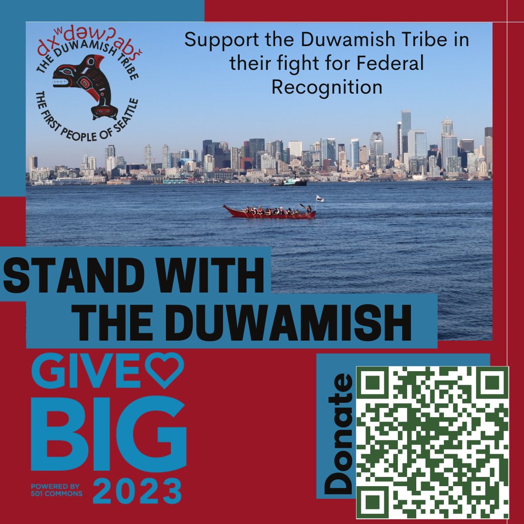 Early Edition
#duwamishtribe #GiveBIG #TheGivingFeeling
