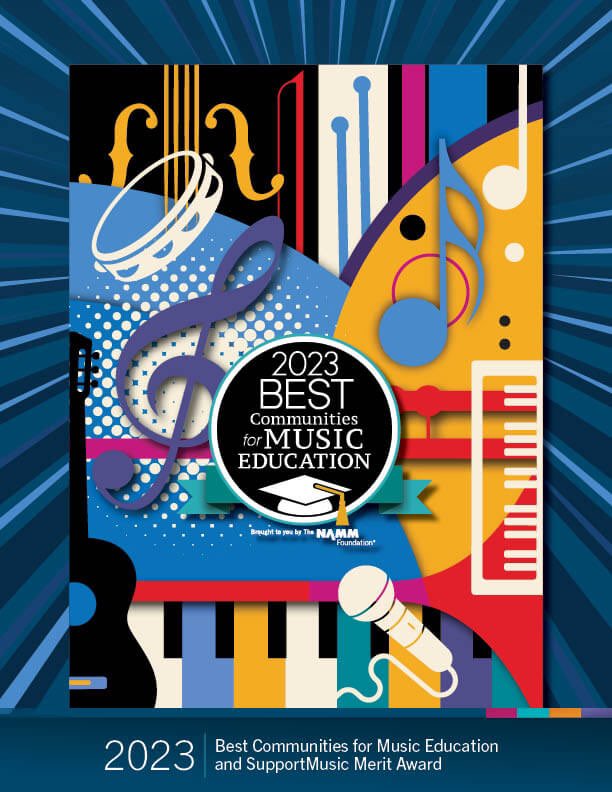 Bravo 👏 @ValVerdeUSD has been selected as a 2023 Best Communities for Music Education. Kudos to <a href="/VVUSD_VAPA/">Allyson Huntsman</a> and the whole performing arts team!!!