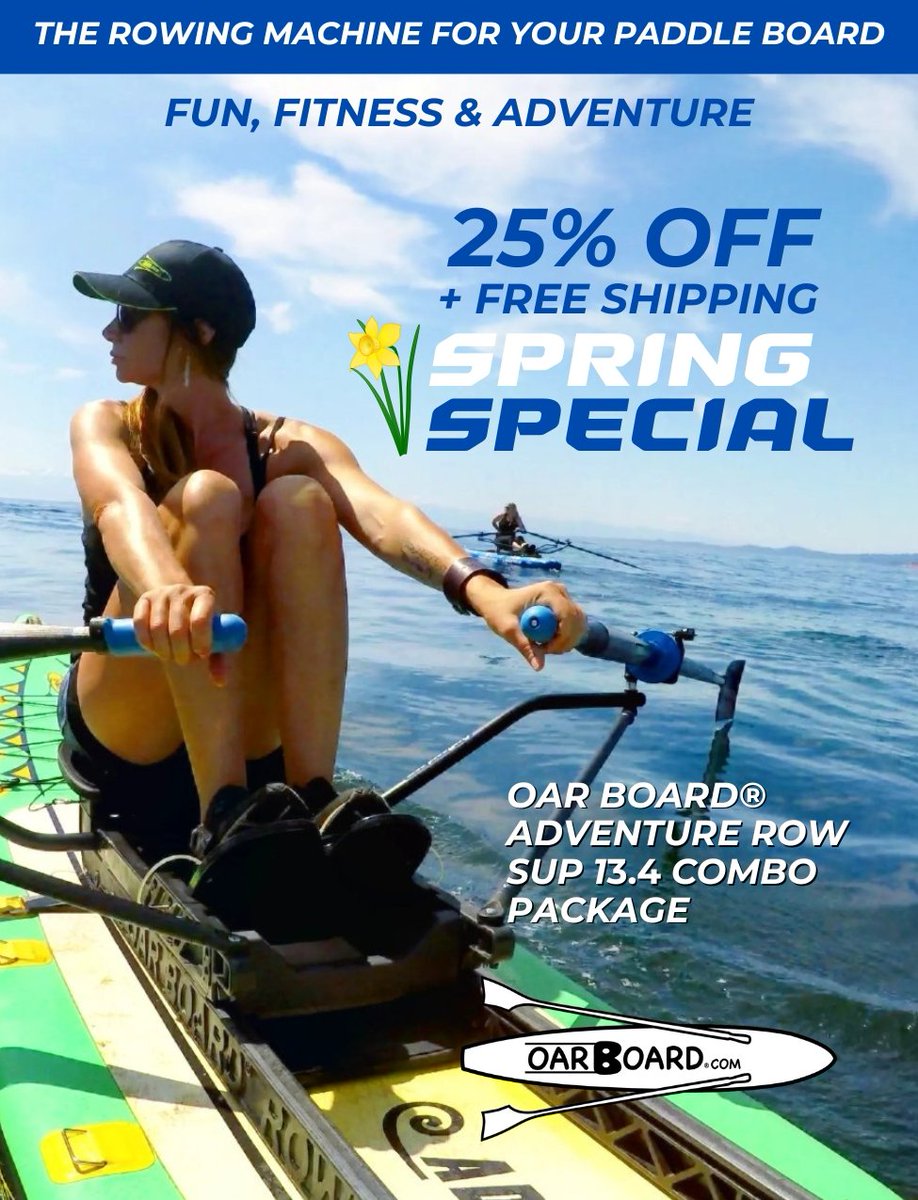 OarBoard's tweet photo. See you at the #VictoriaOutdoorAdventureShow April 21-23! And, a reminder that Oar Board® has some great deals on now! SHOP https://t.co/zx0HZ4uopg
Event info:
https://t.co/733azu0PRS
#oarboard #rowing #yyjevents #victoriabc #vancouverisland #britishcolumbia #canada #gorowing https://t.co/zEIjX9YEGb