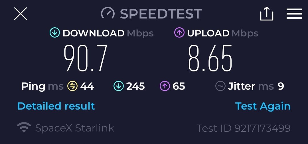 MrManystrikes's tweet photo. My starlink satellite came in! Finally have reliable internet beezies! So you know what that means..Twitch time! 
#Starlink #twitchstreamer https://t.co/mc0Ejc1Hu8