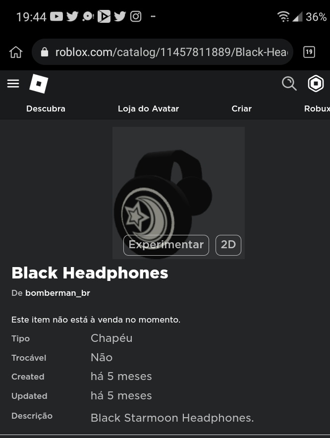 Captain_ADMxr's tweet photo. @br_bomberman Por favor bomber vende esse fone por 50 robux quero muitooooo:((((((( por favor bomba br https://t.co/lqhFzeTBfP