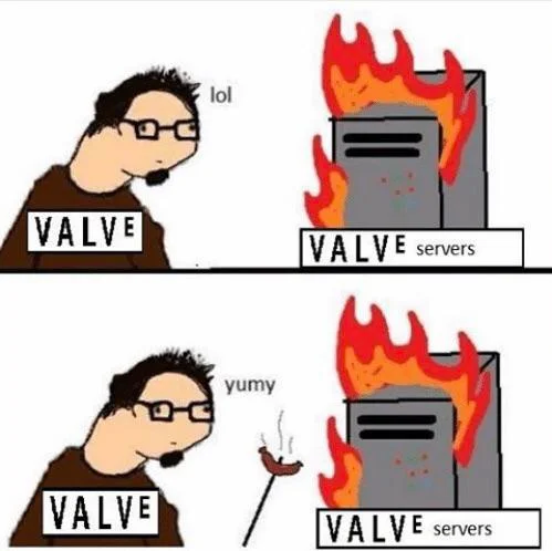 JeeyQC's tweet photo. Wake up Steam ! @Steam #steam #steamserver https://t.co/sBnIJSSdbI