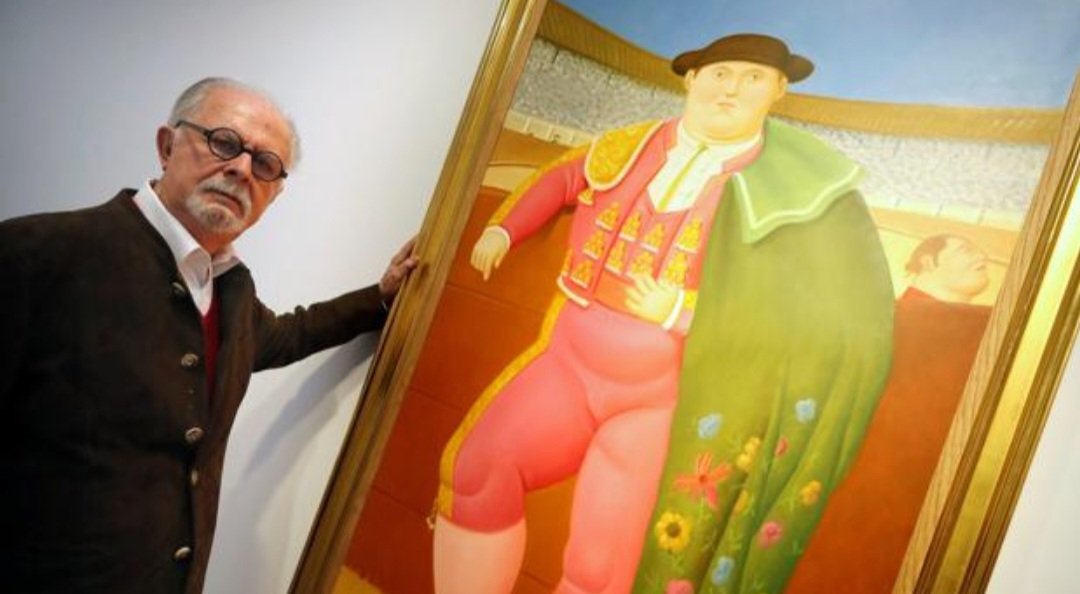 'Era tal mi afición que me la pasaba dibujando toros. No era interés en la pintura, sino en los toros' Fernando Botero.
#UnDíaComoHoy  #19deabril de 1932 nació en Medellín, Fernando Botero , el artista latinoamericano más cotizado en todo el mundo, creador del «Boterismo»