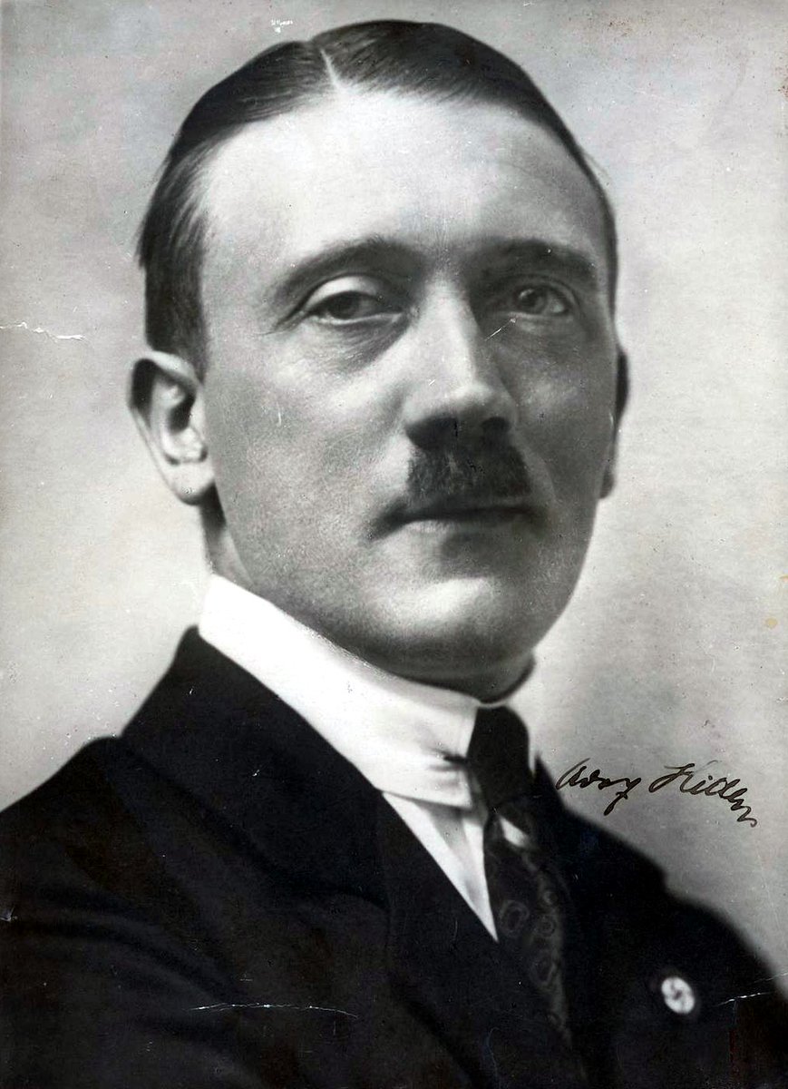 Shmagpie's tweet photo. Today we remember Adolf Hitler (ᛉ April 20, 1889 in Braunau am Inn) a German artist, writer, soldier and politician. From 1921 he was party chairman of the NSDAP, from 1933 Reich Chancellor of the German Reich and from 1934 until his death also leader of the German Reich. https://t.co/om1QI9fQEK