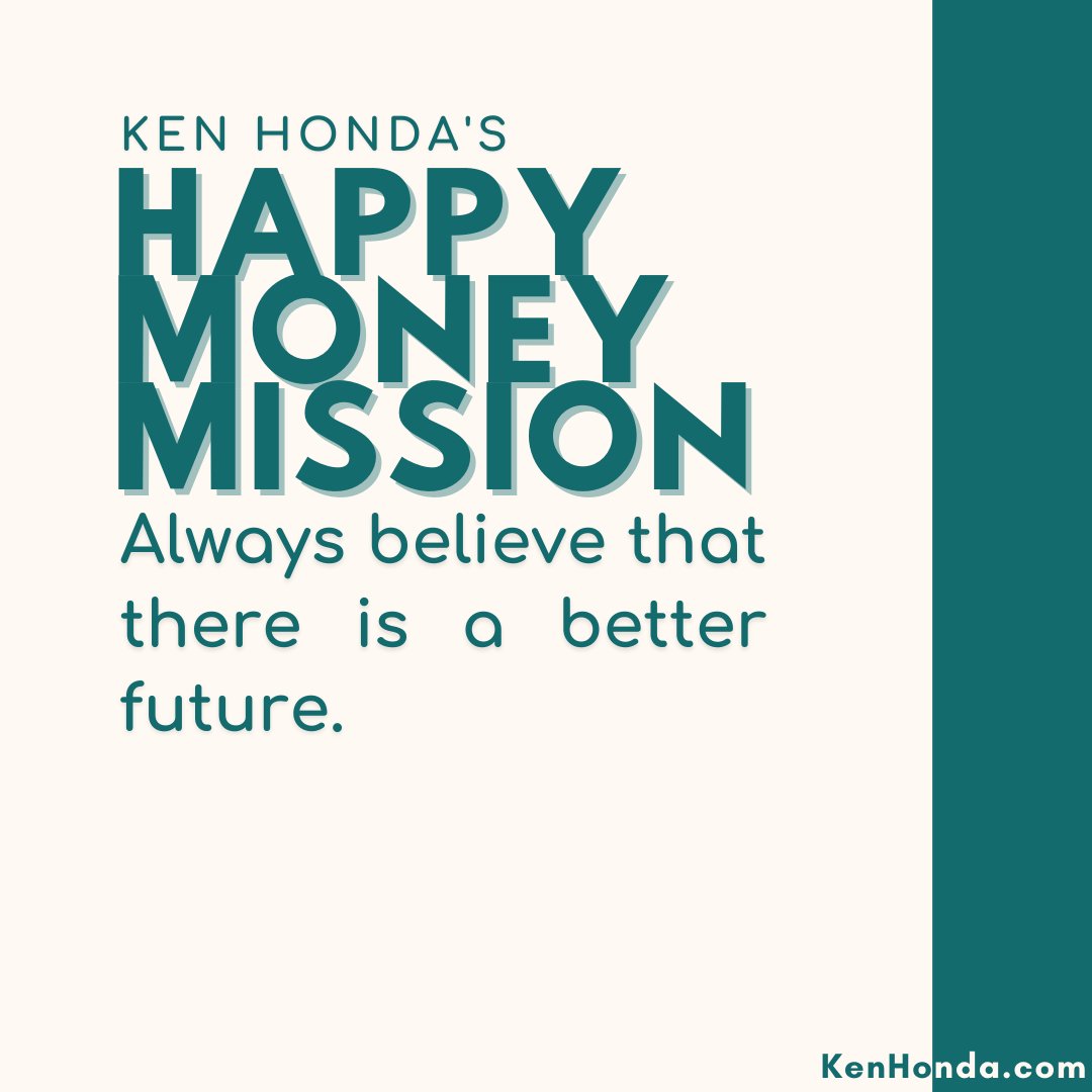I am ready for an abundance of happiness to grace my future. Are you?!

#kenhonda, #happymoney, #moneyeq, #givefluencer, #happymoneymission