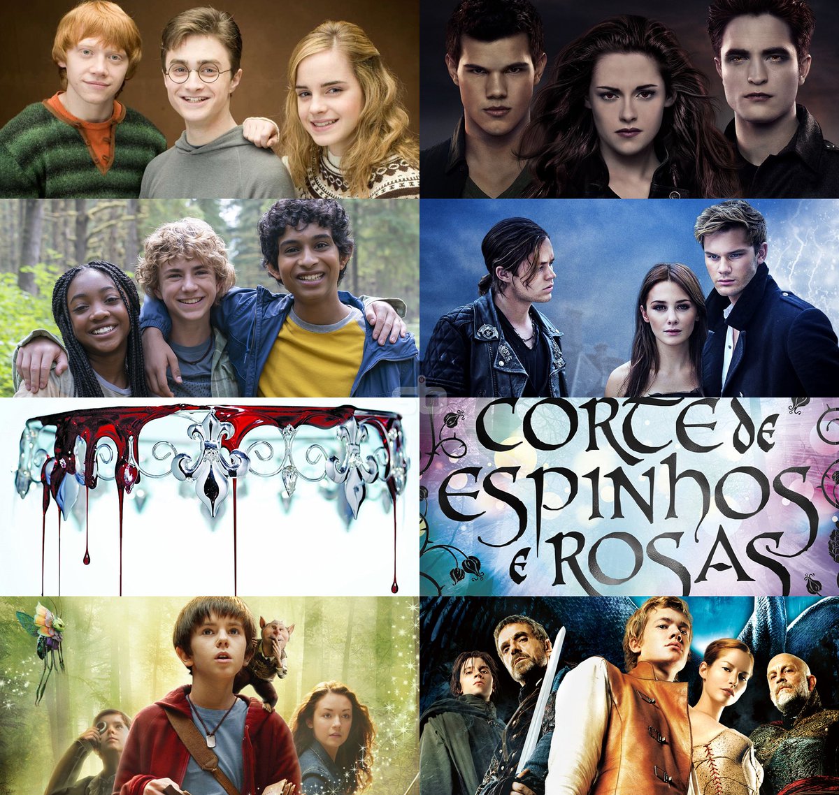 sboficial's tweet photo. Sagas literárias que vão virar séries em breve:

• Harry Potter
• Crepúsculo
• Percy Jackson
• Fallen
• A Rainha Vermelha
• Corte de Espinhos e Rosas
• As Crônicas de Spiderwick
• Eragon

Qual delas você está mais ansioso para assistir? 📚 https://t.co/1JVAeUpDGI